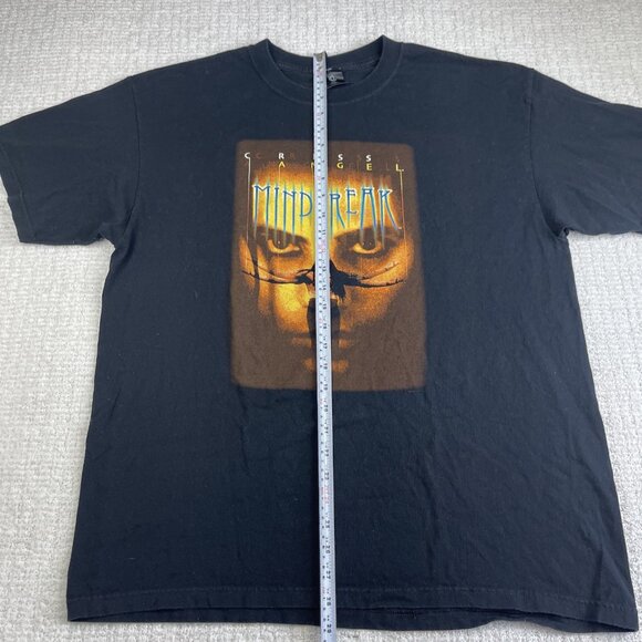 VTG 2007 Criss Angel Mindfreak Promo T-Shirt Magician Magic Trick TV Show READ - Picture 11 of 16